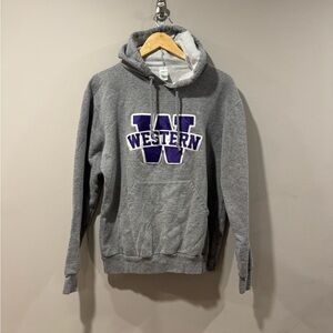 Western University Comfy Hoodie Sweater